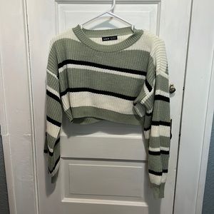 SHEIN crop sweater never worn size medium